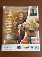 Bandai Dragon Ball Z Krillin Earth's Strongest Man S.H.Figuarts Open Box