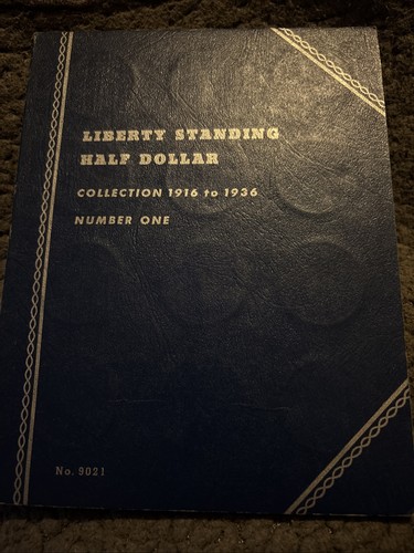 1916-1936 Liberty Standing Half-Dollar Collection 1916 To 1956 Number One