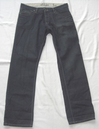 s.Oliver Jeans Benito/Regular Fit/Mid Rise/Straight Leg / 100% katoen, blauw, 33W / 32L