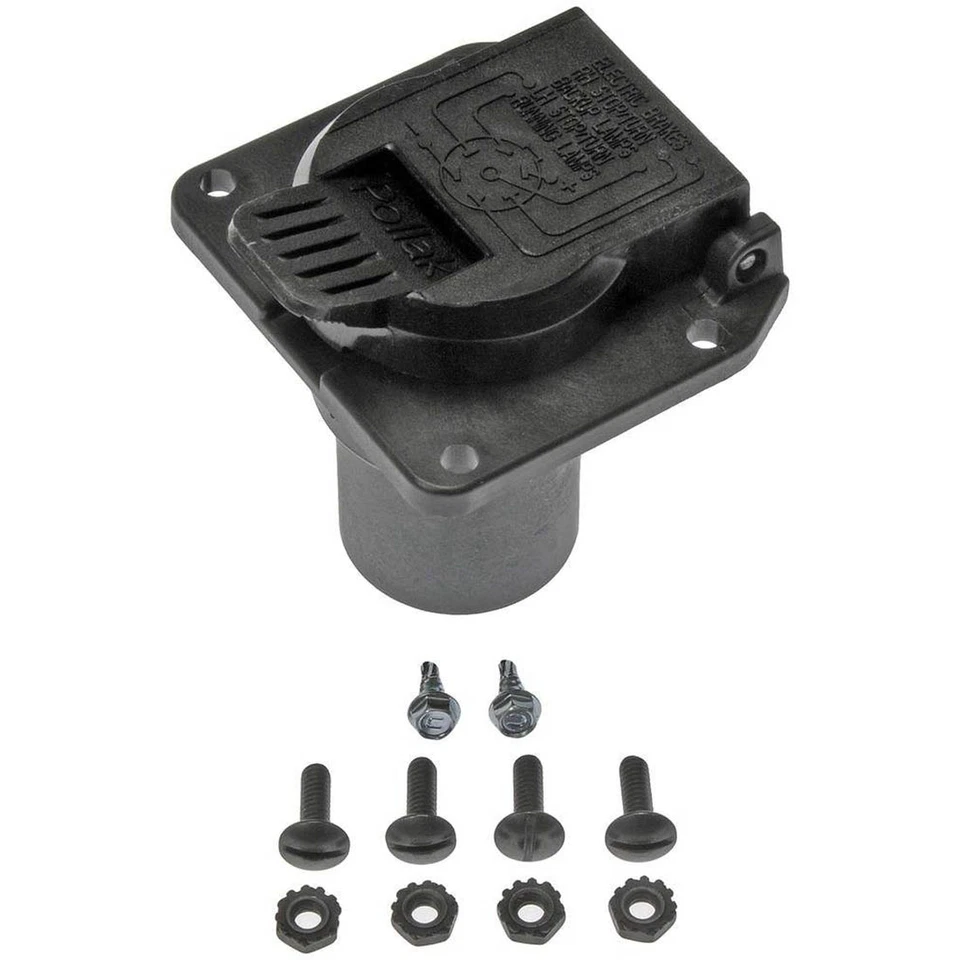 Arnés de enganche de remolque Dorman conector de enchufe de cableado receptáculo para Ford Lincoln Foto 2 de 4