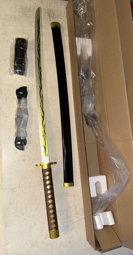 41" Demon Slayer Sword Anime Series Samurai Katana In Box