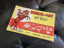 Vintage Out West Stencil Art Special Memories Unique Experience