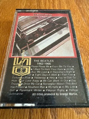 The Beatles Red Album 1962-1966 Korea Cassette Oasis EMI Tested Super Dynamic