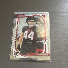 2022 Panini Absolute Football Troy Andersen Rookie #196 Atlanta Falcons