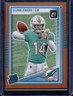2025 Panini Donruss Optic Quinn Ewers Rated Rookie Orange Prizm #/299 Dolphins