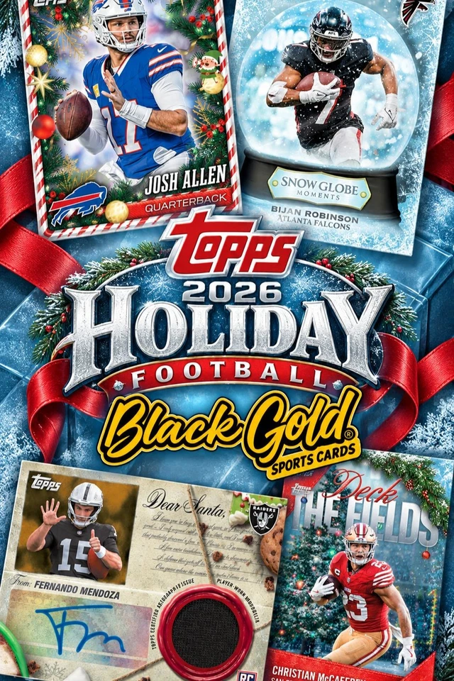 2026 Topps Holiday Football Release Day!!!