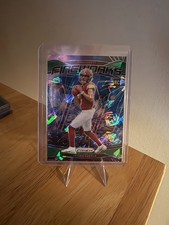2024 Panini Prizm - Fireworks Jayden Daniels #24 Green Ice Prizm (RC)