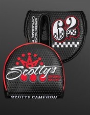 Scotty Cameron Black Scotty's Speed ??Blur Headcover Mid-Round Putter Cover New