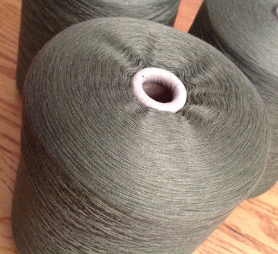OLIVE GREEN ARAMID VISCOSE THREAD YARN CONE 2/40NM 2/54NM 2/62NM 1 PIECE 