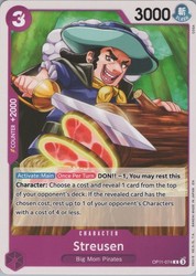 Streusen OP11-074 Common A Fist of Divine Speed One Piece TCG