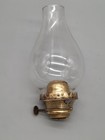 Antique E.F Jones Holmes Booth Hayden Oil Lamp Burner & Chimney Set No. 2  — photo 2