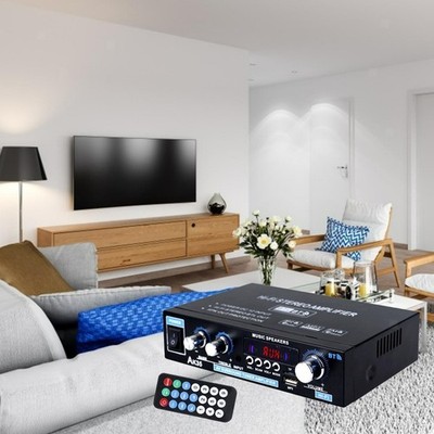 Mini 90W + 90W Audio Power Amplifier 2.0 CH für Car Home Garage CD MP3 EU