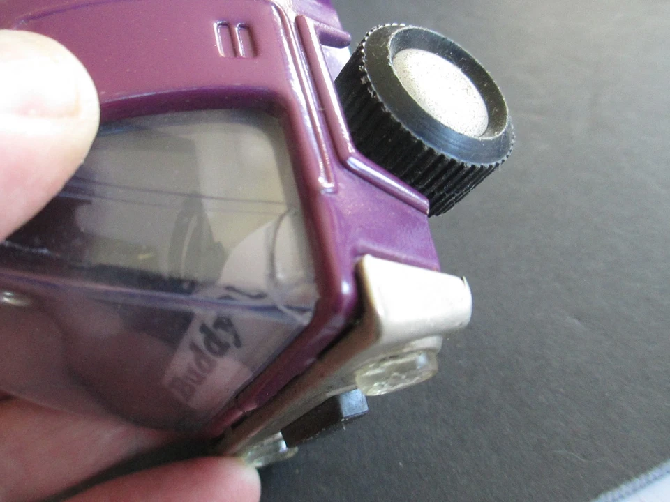 Vtg Buddy L Purple RARE Wrecker TowTruck Pressed Steel Made In Japan A18 - Image 3 of 4