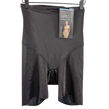 Ambrielle Womens Firm Control High Waist Thigh Slimmer Back Magic Shapewear XL