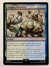 Biomass Mutation Universes Beyond: Fallout - MTG RARE