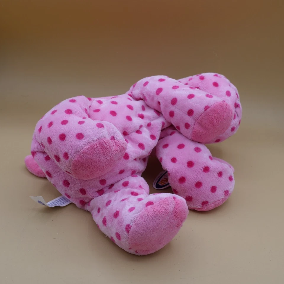 DOGGY DOTS Cachorro Perro Mary Meyer Peluche Rosa Lunares Lovey 12" Peluche Foto 4 de 4