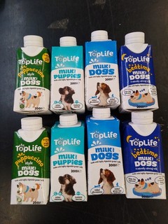 Toplife Puppuccino Puppy Milk Dog Milk & Bedtime Time 8x200ml