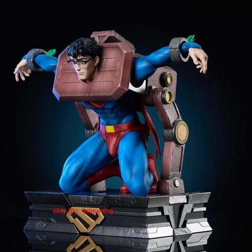 PKM Studios Superman Clark Kent Resin Statue Limited Collectible Anime Style