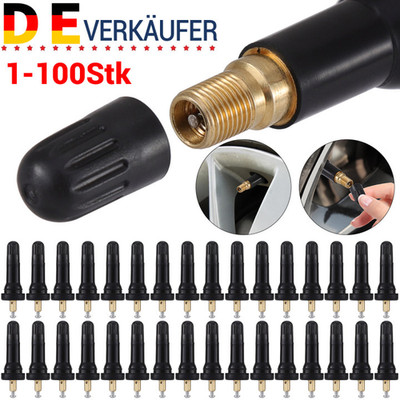 1-100X RDKS Gummi Ventil Ersatz Reifendruck Ez-Sensor Ventil Für Ford Focus DE