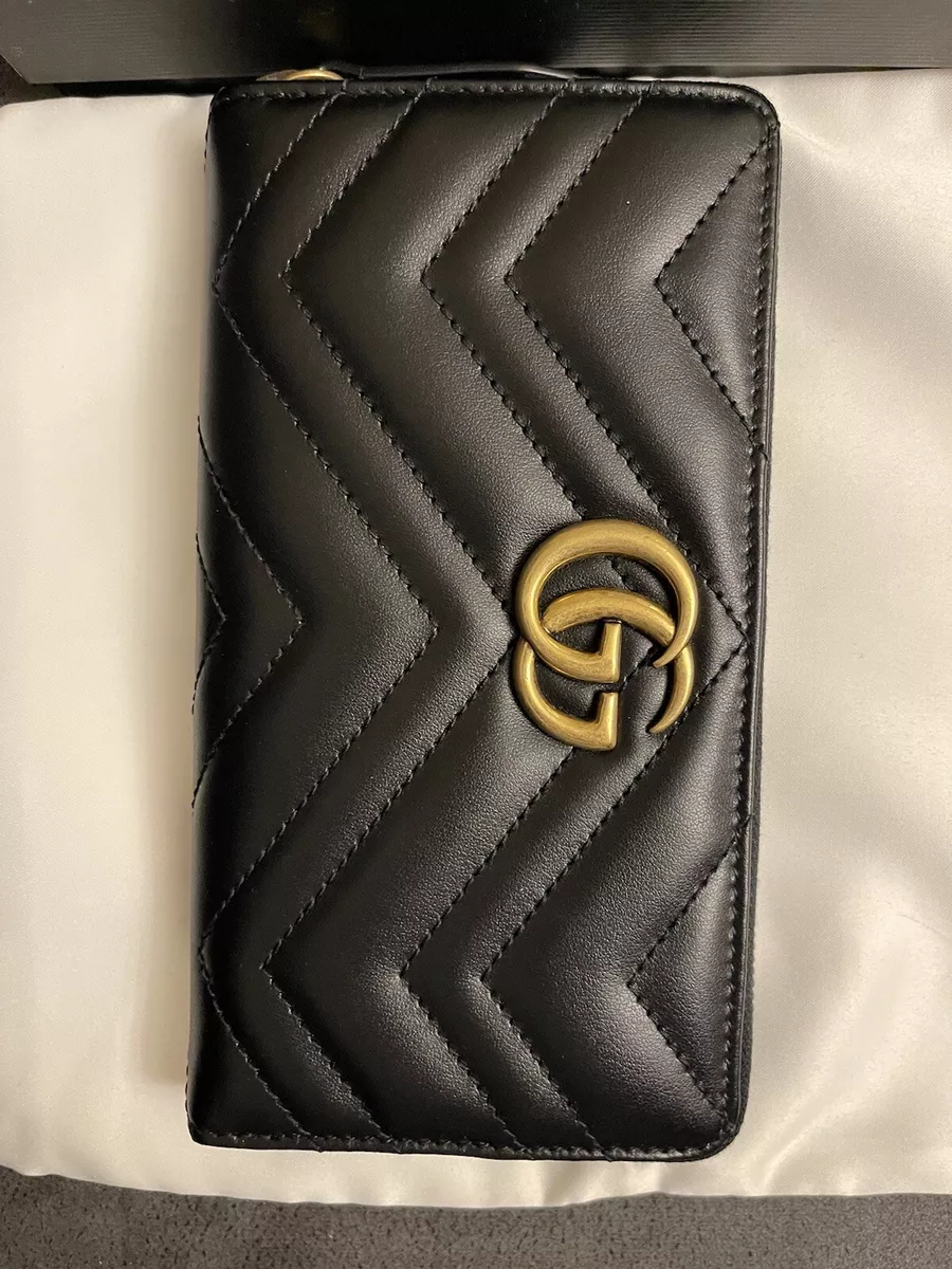 Gucci GG Marmont zip black |