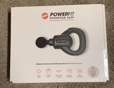 Powerfit Massage Gun Deep Tissue, Handheld Portable Percussion Massager