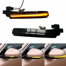 For Volvo S60 V60 LED Dynamic Turn Signal Lights Side Mirror Blinker Indicator