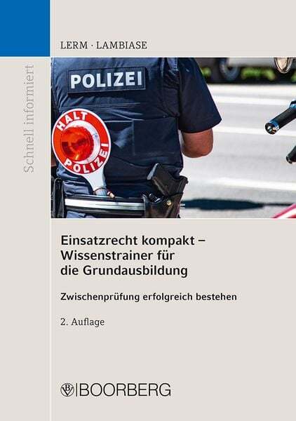 Thumbnail - Einsatzrecht Kompakt - Wissenstrainer Für Die Grundausbildung