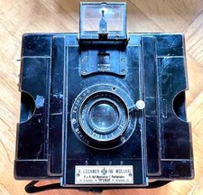 RARE R. Lechner Neue Plattenkamera Wien 13x18cm - f150 Plattenkamera & CASE etc.