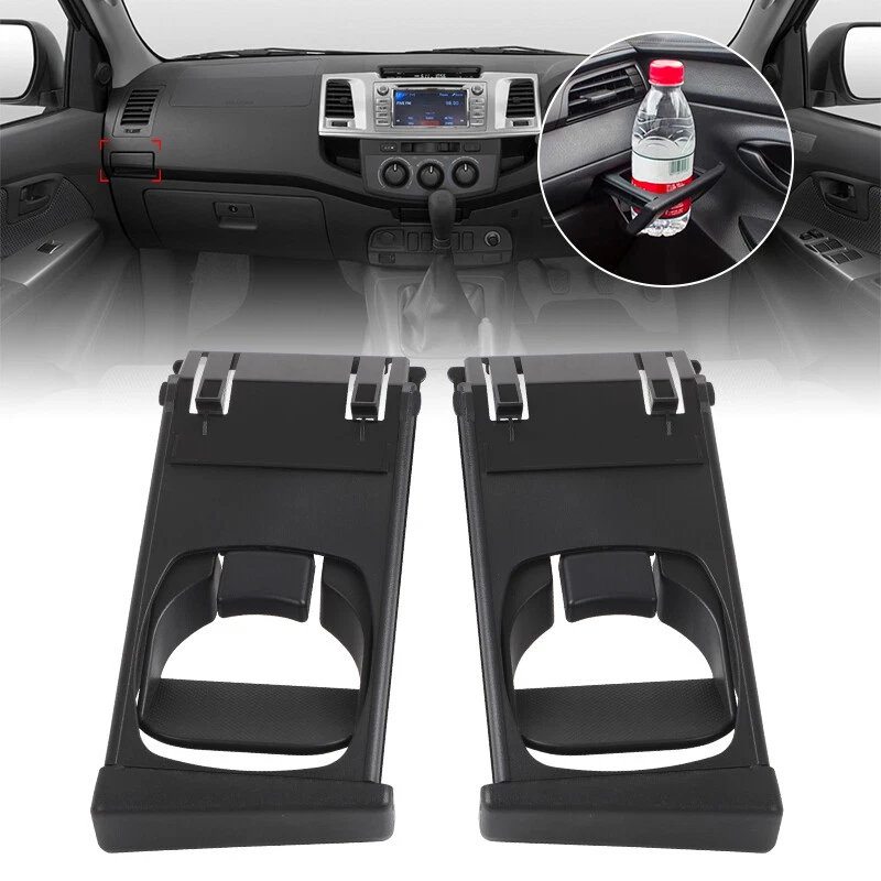 2x Cup Holder Left+Right For Toyota Hilux Vigo SR Pickup Fortuner 2004-2014 2015 Foto 2 de 4