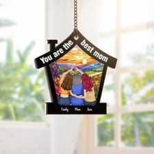 Personalized Mom Suncatcher Gift from Daughter, Mother's Day Window Decor