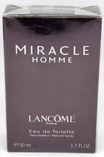 Miracle Homme By Lancome Eau de Toilette Spray For Men 1.7 fl oz