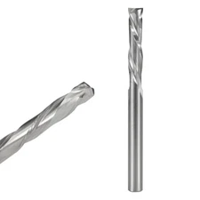 XCAN 1/8" Shank CNC Spiral Router Bit Up& Down Cut Carbide Compression End Mill