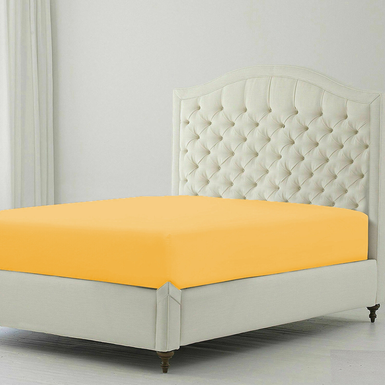 Gold Solid 1000 TC Egyptian Cotton Bed Sheets Collecction Select Size eBay