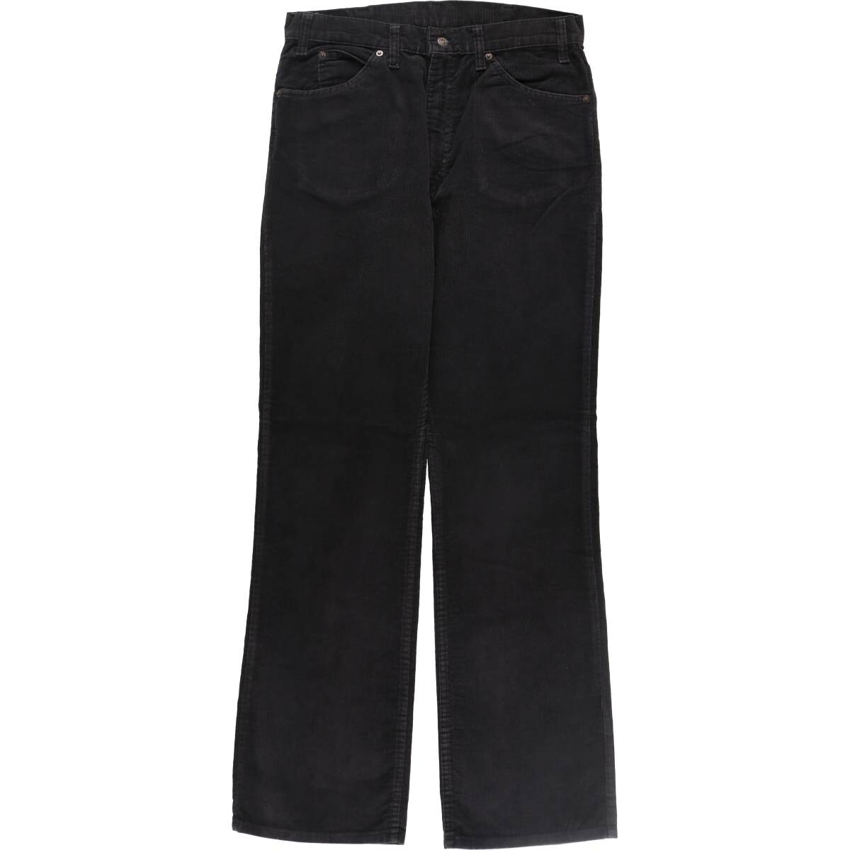 パンツ 80s levi's 517 1558 black corduroy pants 80'S Levi's 517-1558 Flare Cut Corduroy Pants Made in USA
