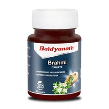 Brain Health & Memory Booster, Focus Function, redues stress BRAHMI Supplement .