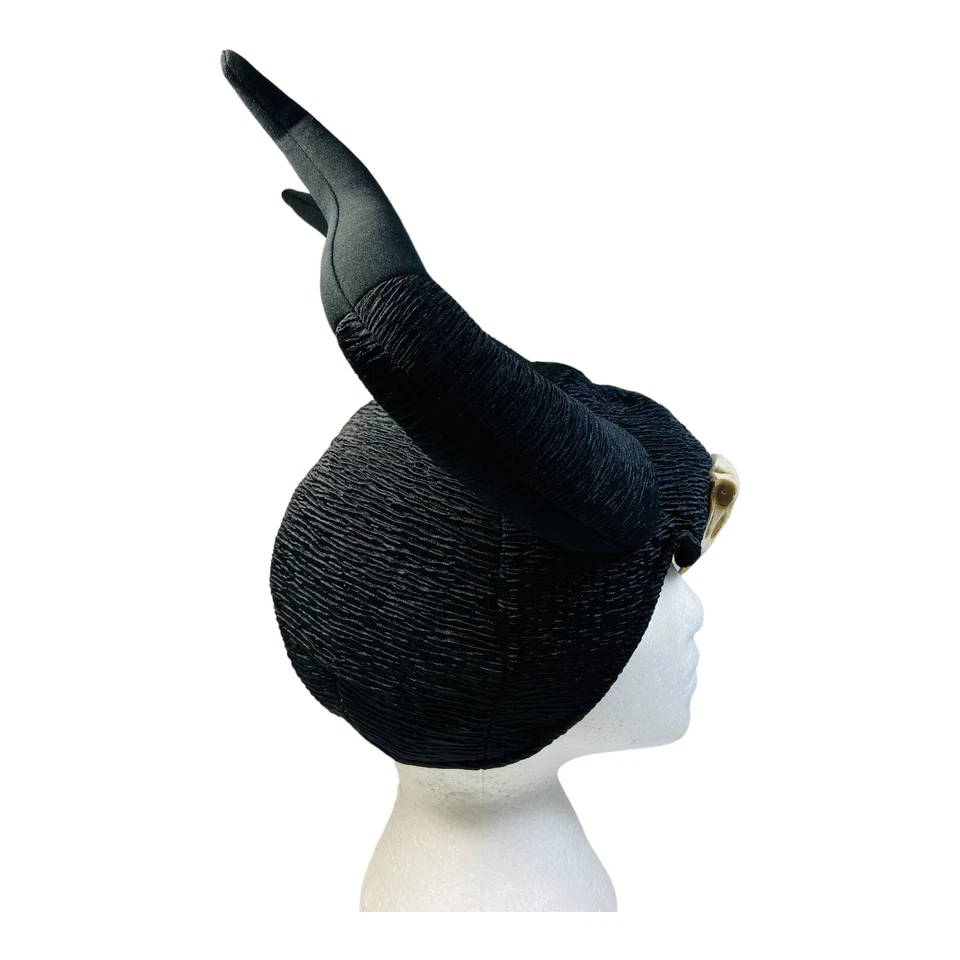 Maléfica 2 Disfraz Halloween Tocado Disney Peluche Cuernos Talla Adulto Foto 3 de 4