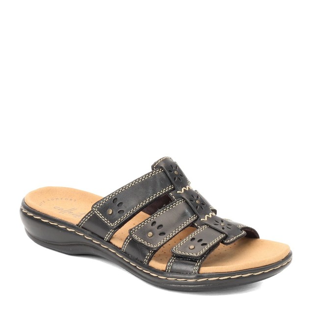 clarks women's leisa spring slide sandal