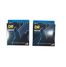 DR Guitar Strings 2 Sets Electric Neon Blue 1...