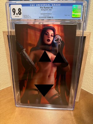 Faro's Lounge Scream Ghostface METAL FULL CHASE  Sun Khamunaki Ltd 20 CGC 9.8