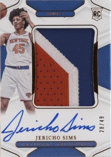 2021-22 Panini National Treasures - Jericho Sims #106
