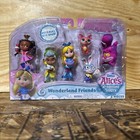 Disney Junior Alice’s Wonderland Bakery Friends 6 Figures Alice Cheshire Cat NEW