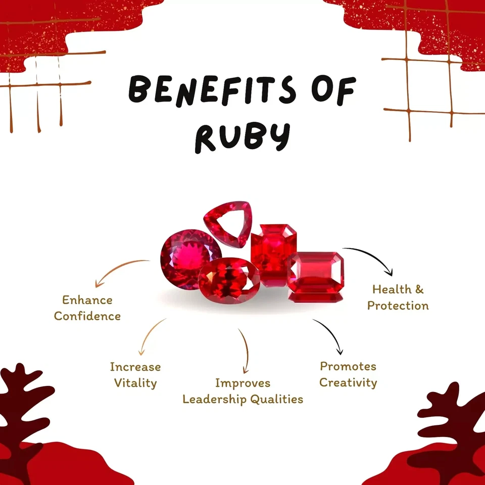 36 Ct Natural Certified Mozambique Pigeon Blood Red Ruby Unheated Loose Gemstone - Image 4 of 4