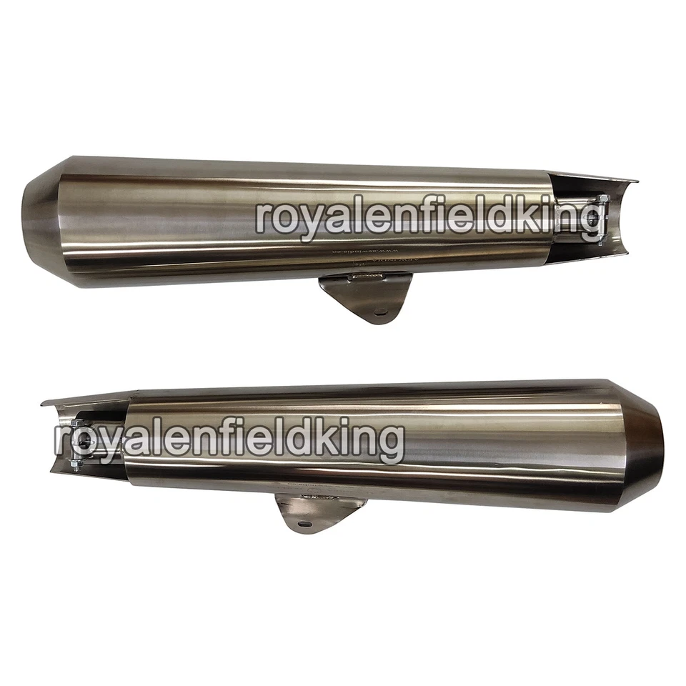 Adapté Pour Royal Enfield Gt & Intercepteur 650 Ss AEW Te 103 Sortie Silencieux - Photo 2/4