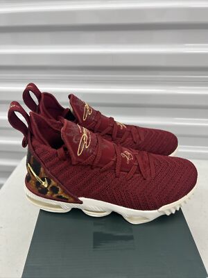 Nike Lebron 16 King Red Size 5Y Youth Sneakers Basketball | eBay display picture 1