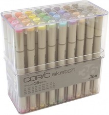 Too Copic Sketch Basic 36 Color Set Multicolor 12502083 Japan