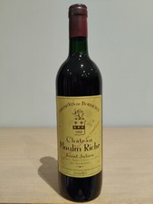 Château MOULIN RICHE 1988 - SAINT JULIEN - Grand Vin De Bordeaux