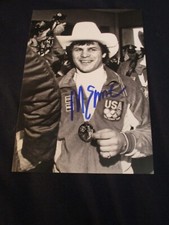 1980 TEAM USA Hockey MIKE ERUZIONE Signed 4x6 Photo AUTOGRAPH 1S