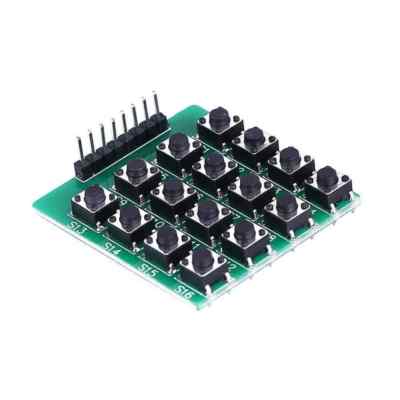 4 X 4 Matrix Array 16 Membrana Tasto Della Tastiera Interruttore Della - Foto 2