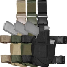Tactical Pistol Thigh Gun Holster Military Drop Leg Holste Right Hand Adjustable