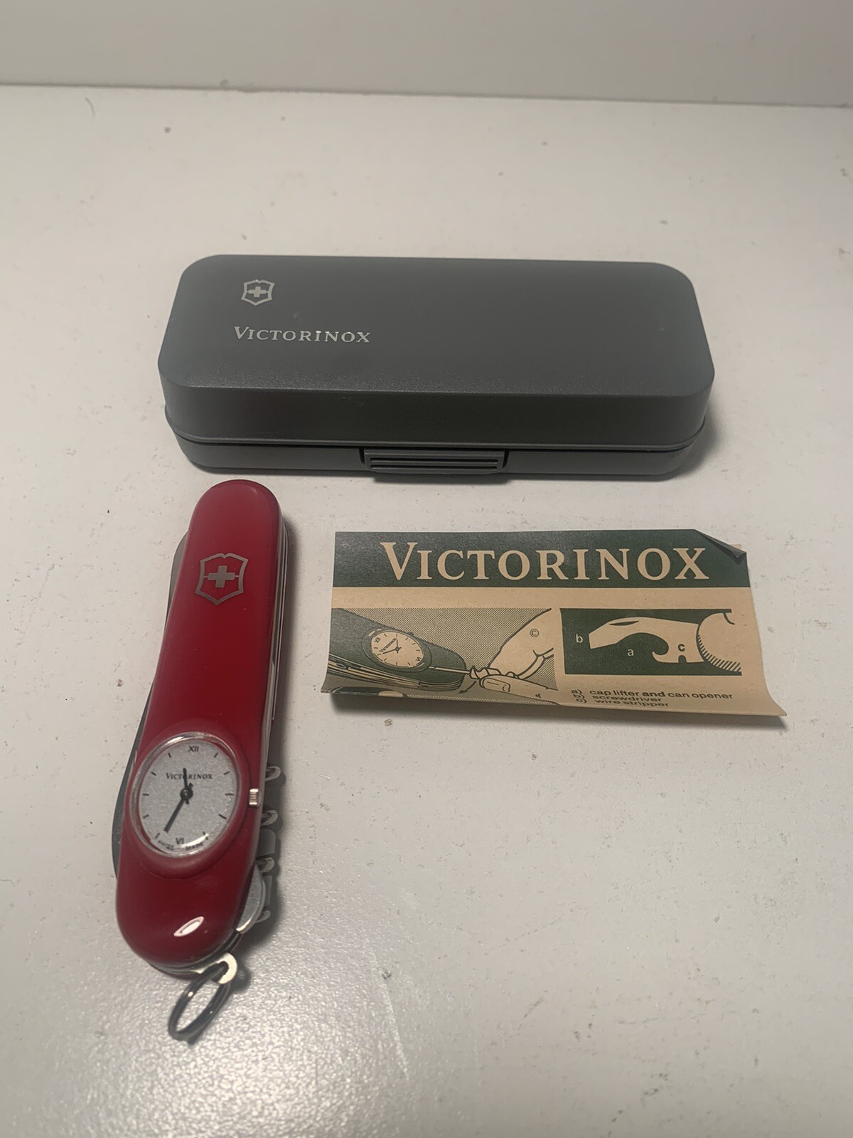 VICTORINOX Timekeeper Swiss Army Knife, Manual & Box eBay